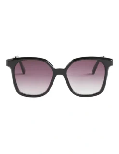 Erica D Frame Sunglasses In Black
